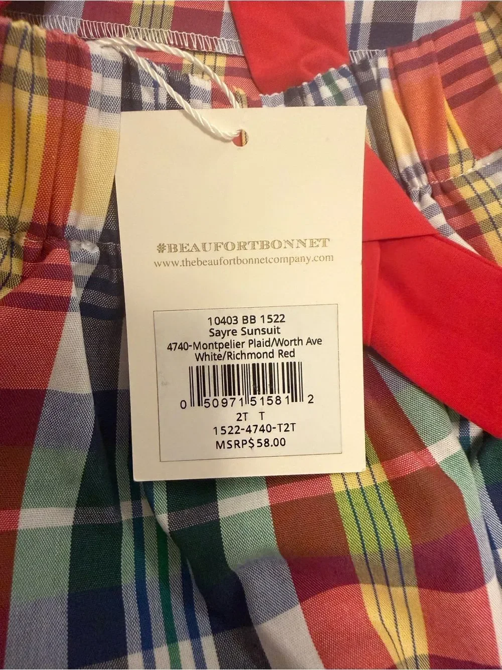 The Beaufort Bonnet Company nwt size